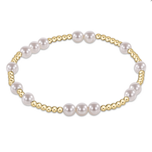 ENewton Hope Unwritten 5mm Bead Bracelet - Pearl