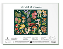 Load image into Gallery viewer, World of Mushrooms 1000pc Puzzle