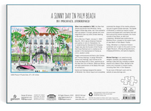Load image into Gallery viewer, A Sunny Day in Palm Beach by Michael Storrings 1000pc puzzle
