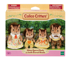Load image into Gallery viewer, Calico Critters Walnut Squirrel Family