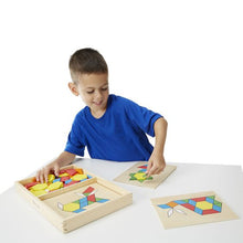 Load image into Gallery viewer, Pattern Blocks and Boards Classic Toy