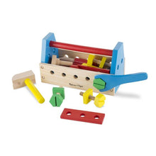 Load image into Gallery viewer, Take-Along Tool Kit Wooden Toy