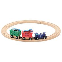 Load image into Gallery viewer, Farm Animal Train Set
