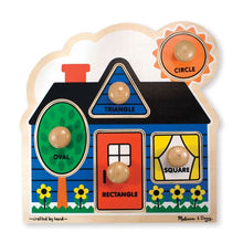 Load image into Gallery viewer, JUMBO KNOB PUZZLE - FIRST SHAPES