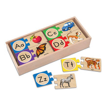 Load image into Gallery viewer, Self-Correcting Alphabet Letter Puzzles