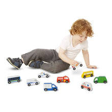 Load image into Gallery viewer, Wooden Town Vehicles Set