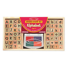 Load image into Gallery viewer, ALPHABET STAMP SET