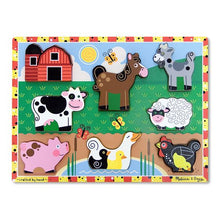 Load image into Gallery viewer, CHUNKY PUZZLE - FARM ANIMALS