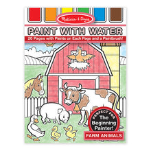 Load image into Gallery viewer, Farm Animals Paint with Water Kids' Art Pad