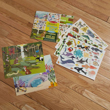 Load image into Gallery viewer, REUSABLE STICKER PAD - HABITATS