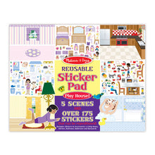 Load image into Gallery viewer, REUSABLE STICKER PAD - PLAY HOUSE