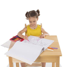 Load image into Gallery viewer, JUMBO COLORING PAD - PRINCESS & FAIRY