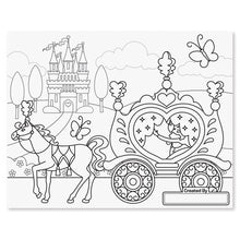 Load image into Gallery viewer, JUMBO COLORING PAD - PRINCESS & FAIRY