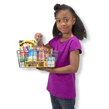 Load image into Gallery viewer, Let's Play House! Grocery Basket with Play Food