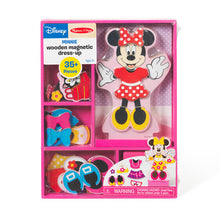 Load image into Gallery viewer, Disney Minnie Wooden Magnetic Dress-Up