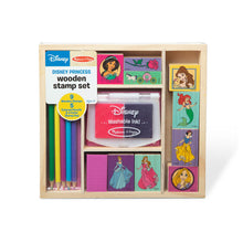 Load image into Gallery viewer, Disney Princess Wooden Stamp Set
