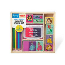 Load image into Gallery viewer, Disney Princess Wooden Stamp Set