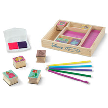 Load image into Gallery viewer, Disney Princess Wooden Stamp Set
