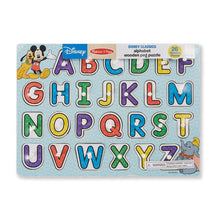 Load image into Gallery viewer, PEG PUZZLE - DISNEY CLASSICS ALPHABET