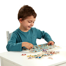 Load image into Gallery viewer, PEG PUZZLE - DISNEY CLASSICS ALPHABET