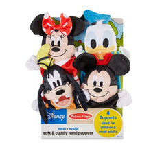 Load image into Gallery viewer, Mickey Mouse & Friends Soft & Cuddly Hand Puppets