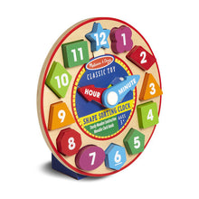 Load image into Gallery viewer, SHAPE SORTING CLOCK