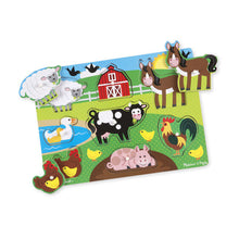 Load image into Gallery viewer, PEG PUZZLE - FARM