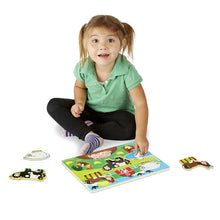 Load image into Gallery viewer, PEG PUZZLE - FARM