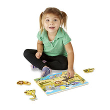 Load image into Gallery viewer, PEG PUZZLE - SAFARI