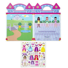 Load image into Gallery viewer, PUFFY STICKER PLAY SET - PRINCESS