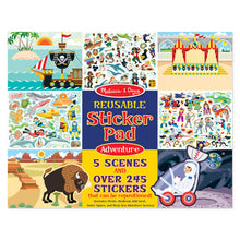 Load image into Gallery viewer, REUSABLE STICKER PAD - ADVENTURE