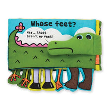 Load image into Gallery viewer, Soft Activity Book - Whose Feet?