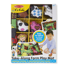 Load image into Gallery viewer, Take-Along Farm Play Mat