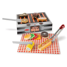 Load image into Gallery viewer, Wooden Grill & Serve BBQ Set