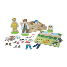 Load image into Gallery viewer, Occupations Magnetic Pretend Play Set
