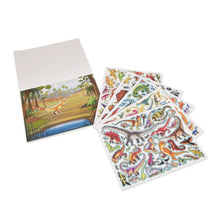 Load image into Gallery viewer, REUSABLE STICKER PAD - PREHISTORIC