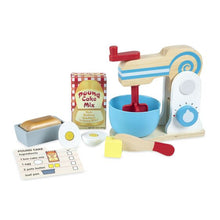 Load image into Gallery viewer, Wooden Make-a-Cake Mixer Set