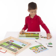 Load image into Gallery viewer, Wooden Magnetic Matching Picture Game