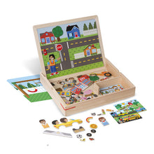 Load image into Gallery viewer, Wooden Magnetic Matching Picture Game