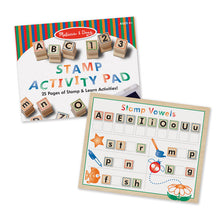 Load image into Gallery viewer, Deluxe Wooden Stamp Set - ABCs 123s