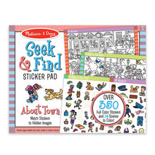 Load image into Gallery viewer, Seek & Find Sticker Pad - Around Town