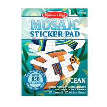 Load image into Gallery viewer, MOSAIC STICKER PAD - OCEAN
