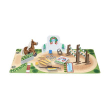 Load image into Gallery viewer, Train & Jump Horse Show Play Set