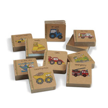 Load image into Gallery viewer, Natural Play Book Tower: Little Vehicle Books
