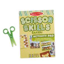 Load image into Gallery viewer, SCISSOR SKILLS ACTIVITY PAD-SAFARI