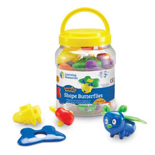 Load image into Gallery viewer, Snap-n-Learn™ Shape Butterflies