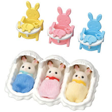 Load image into Gallery viewer, Calico Critters Triplets Care Set