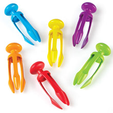 Load image into Gallery viewer, Tri-Grip Tongs (Set of 6)