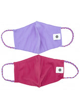 Load image into Gallery viewer, Pomchies Tulip/Fuchsia Mask 2 pk