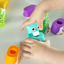 Load image into Gallery viewer, SNAP-N-LEARN RAINBOW OWLS